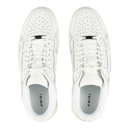 Amiri White Skeleton Low Trainers