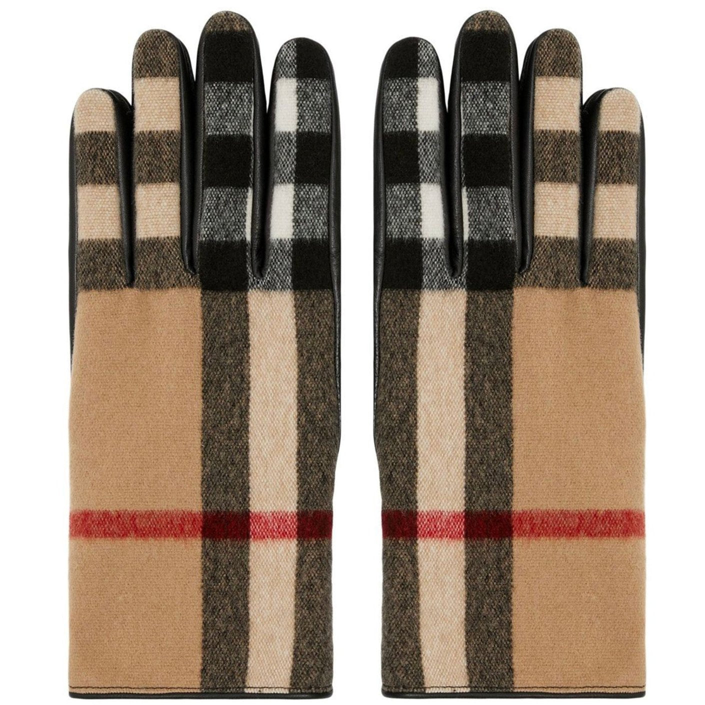 Burberry Gabriel Exaggerated Check Gloves