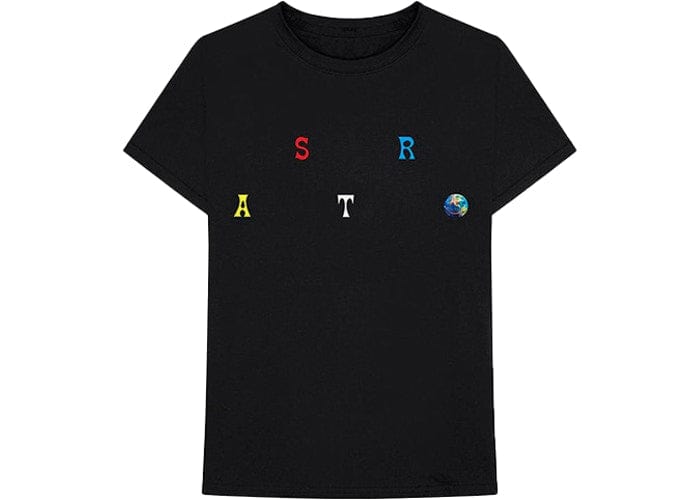 TRAVIS SCOTT ASTROWORLD TEE BLACK