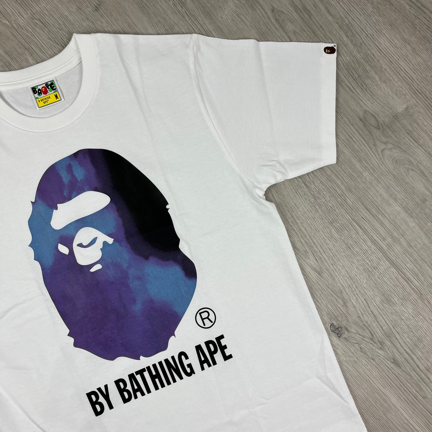 BAPE Tie Dye T-Shirt - White