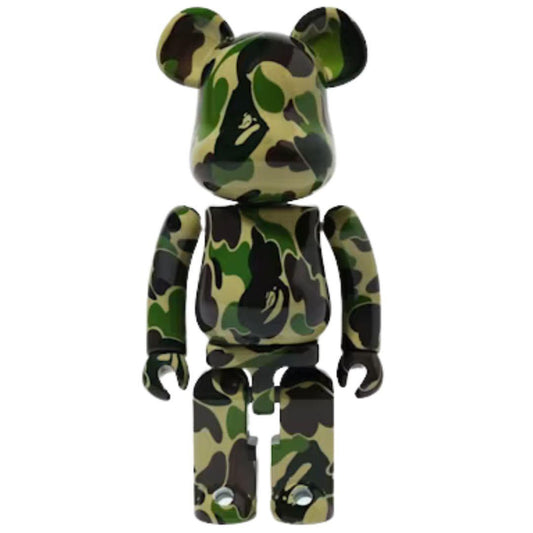 BEARBRICK X BAPE ABC CAMO CHOGOKIN 200% GREEN