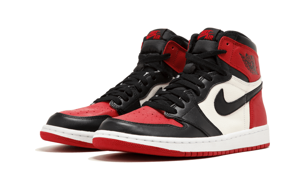 JORDAN 1 BRED TOE