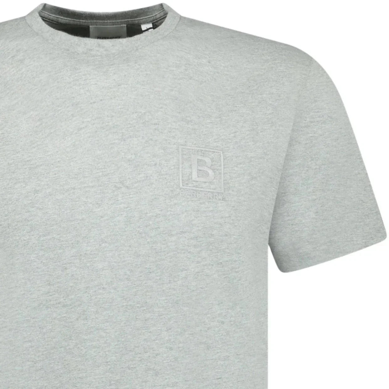 Burberry Grey Jenson Logo T-Shirt