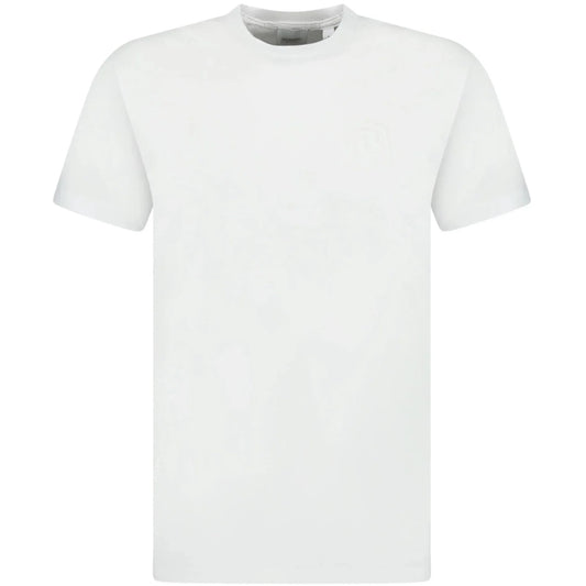 Burberry White Jenson Logo T-Shirt