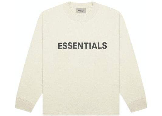 ESSENTIALS FOG 3D SILICON LONG SLEEVE BUTTERCREAM