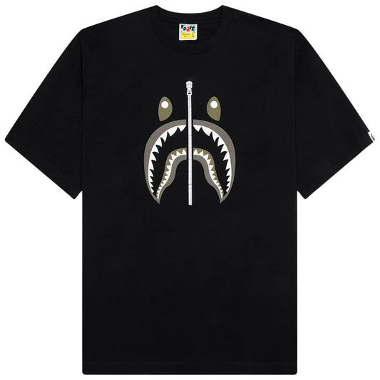 BAPE SHARK #2 WGM T-SHIRT BLACK