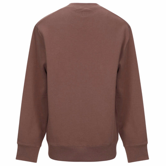 CP Company Brown Embroidered Crewneck