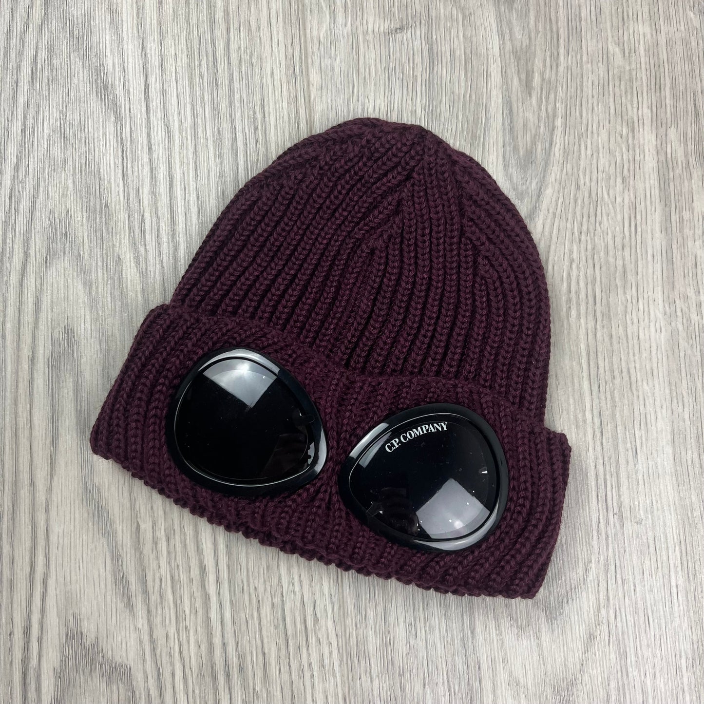 CP Company Goggle Beanie - Purple