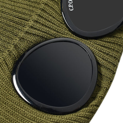 CP Company Khaki Goggle Beanie