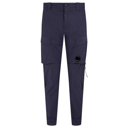 CP Company Navy Cuffed Lens Cargos