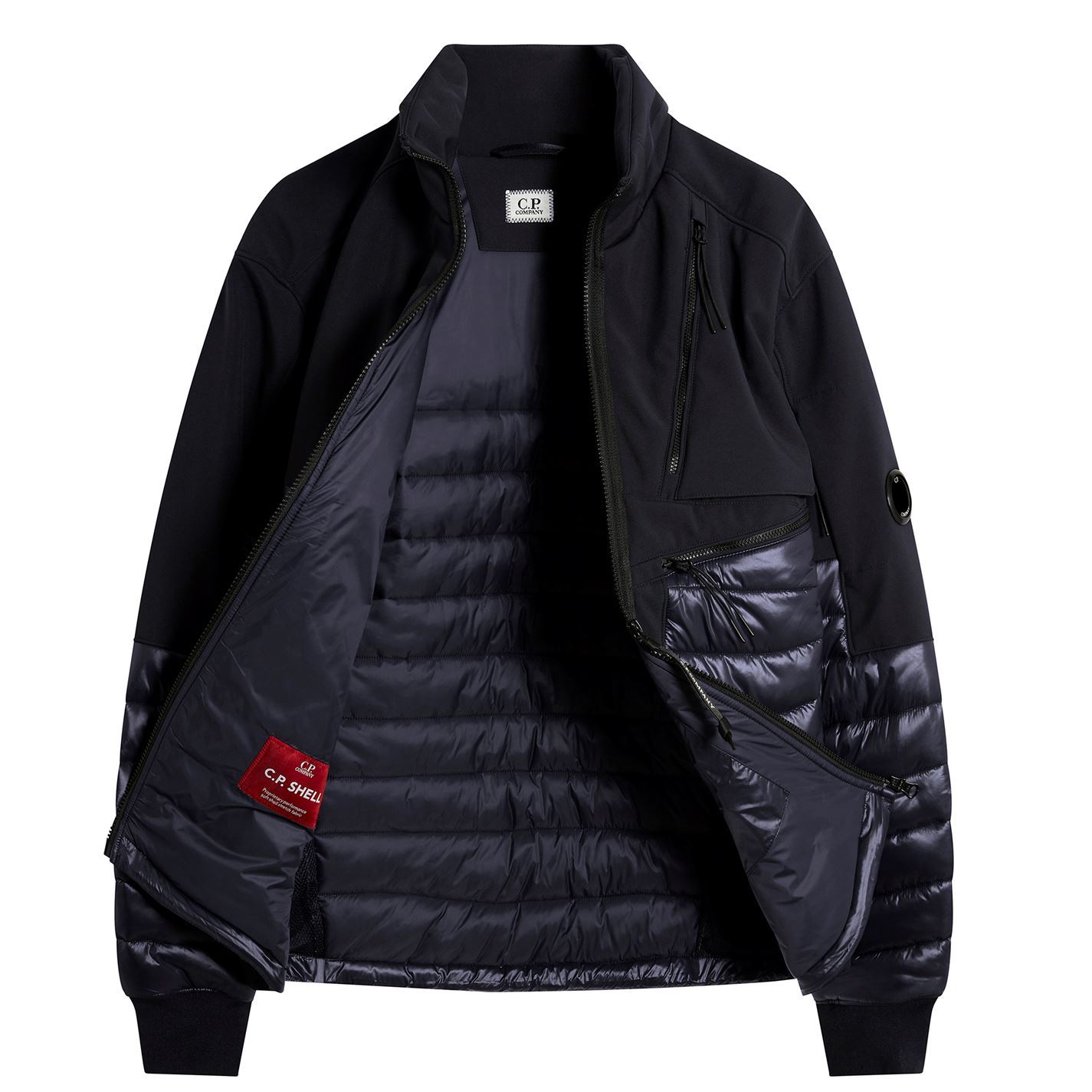 CP Company Navy Shell Mix Jacket