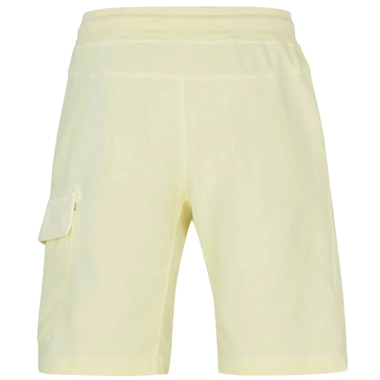CP Company Pastel Yellow Lens Shorts