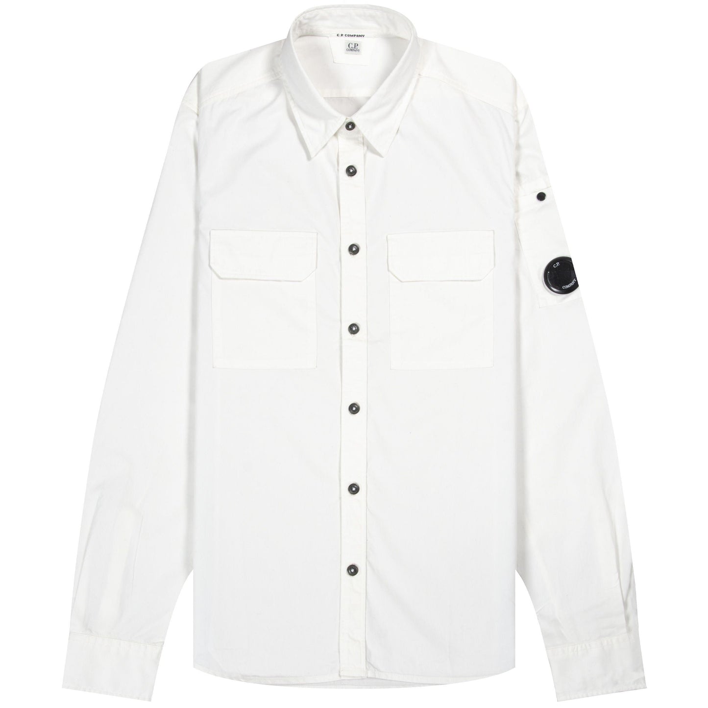 CP Company White Arm Lens Shirt