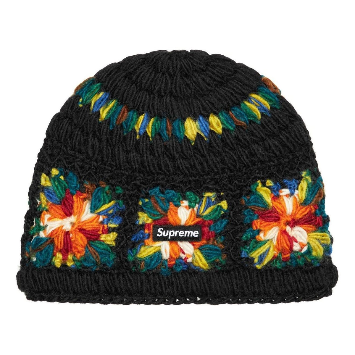 Supreme Crochet Beanie 'Black' SS25BN12-BLACK