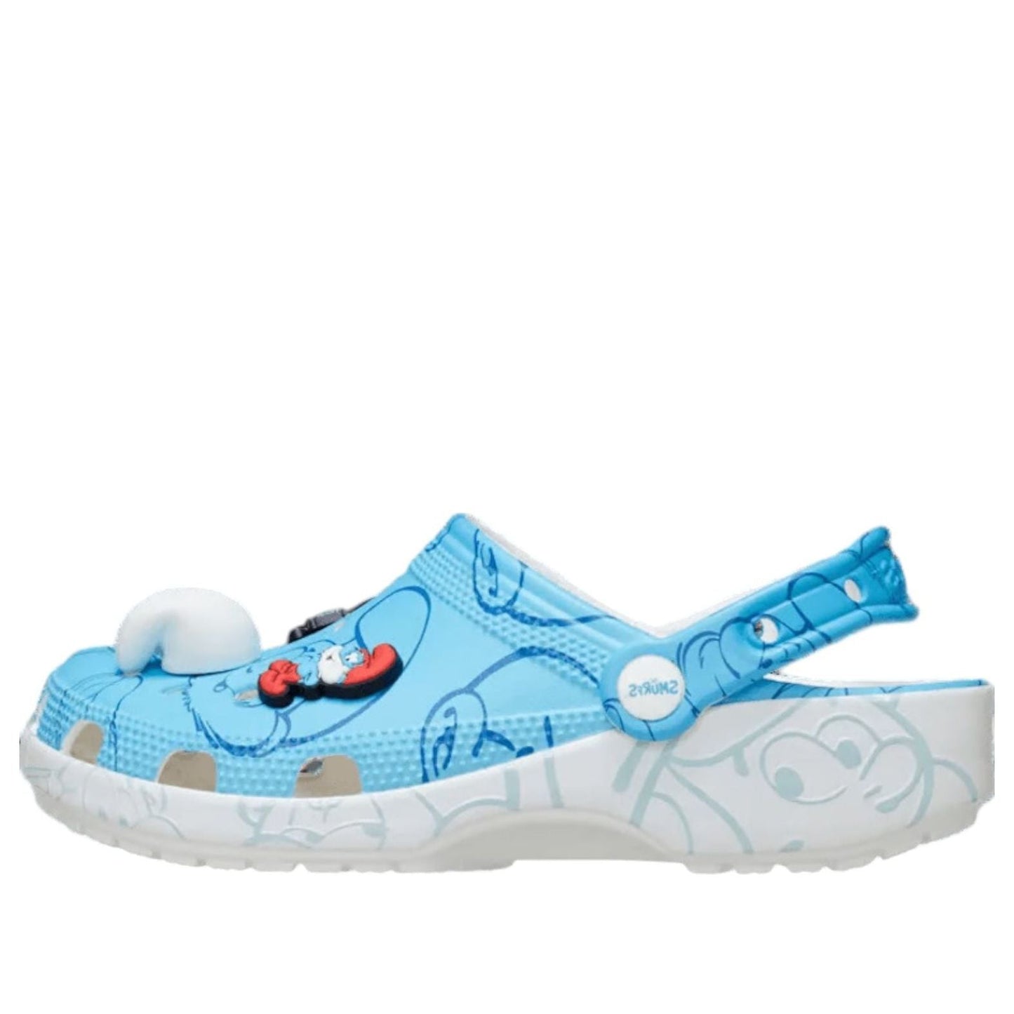 Crocs x The Smurfs Classic Clog 'Allover Print' 210820-90H