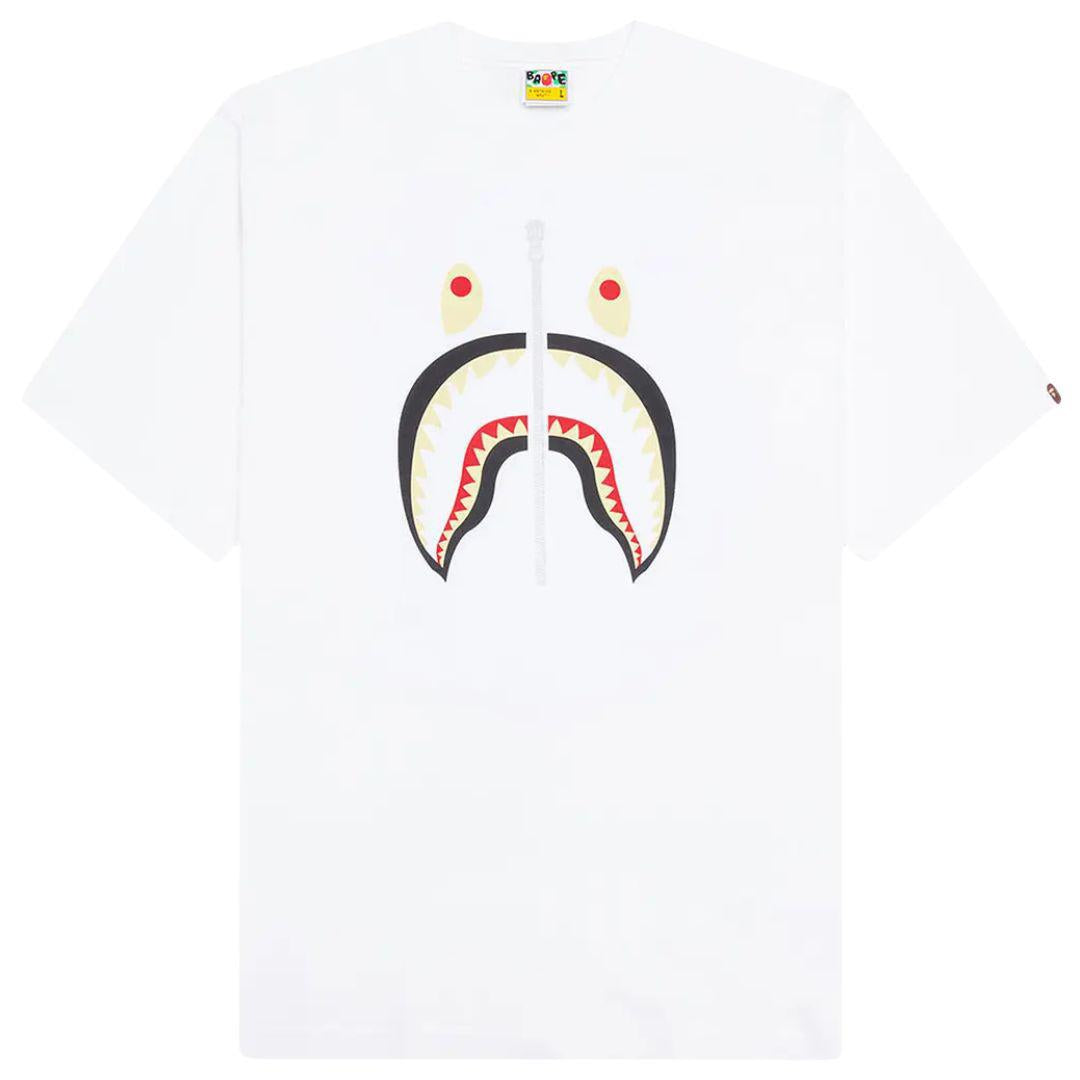 BAPE SHARK CHINA T-SHIRT WHITE