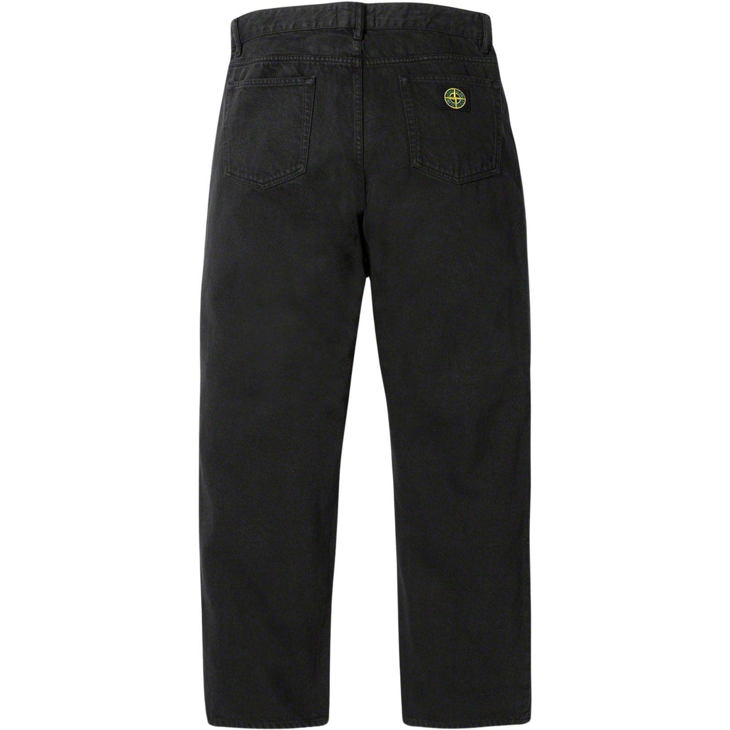 Stone Island x Supreme Black Jeans