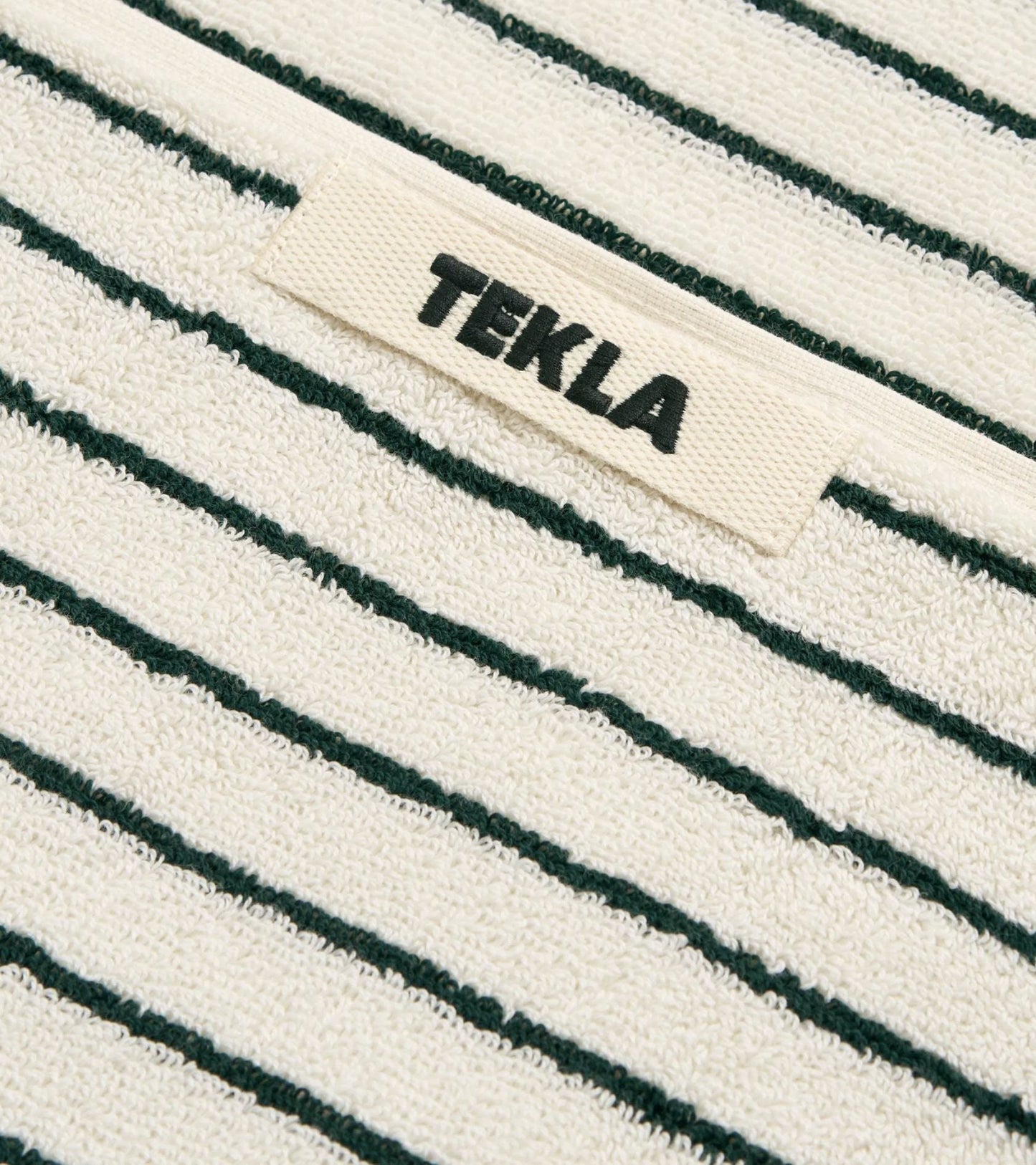 Guest Towel 30x50 Racing Green Stripes