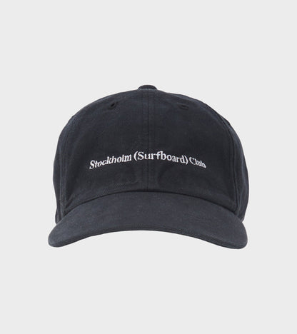 Embroidered Logo Cap Black