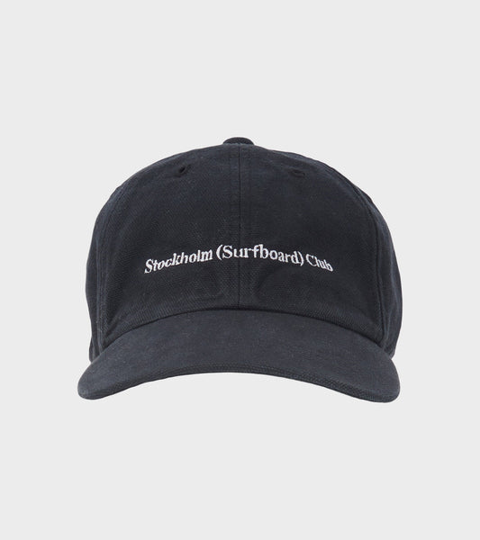 Embroidered Logo Cap Black