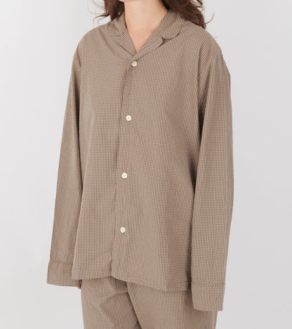 Classic Pyjamas Check Mix Fossil