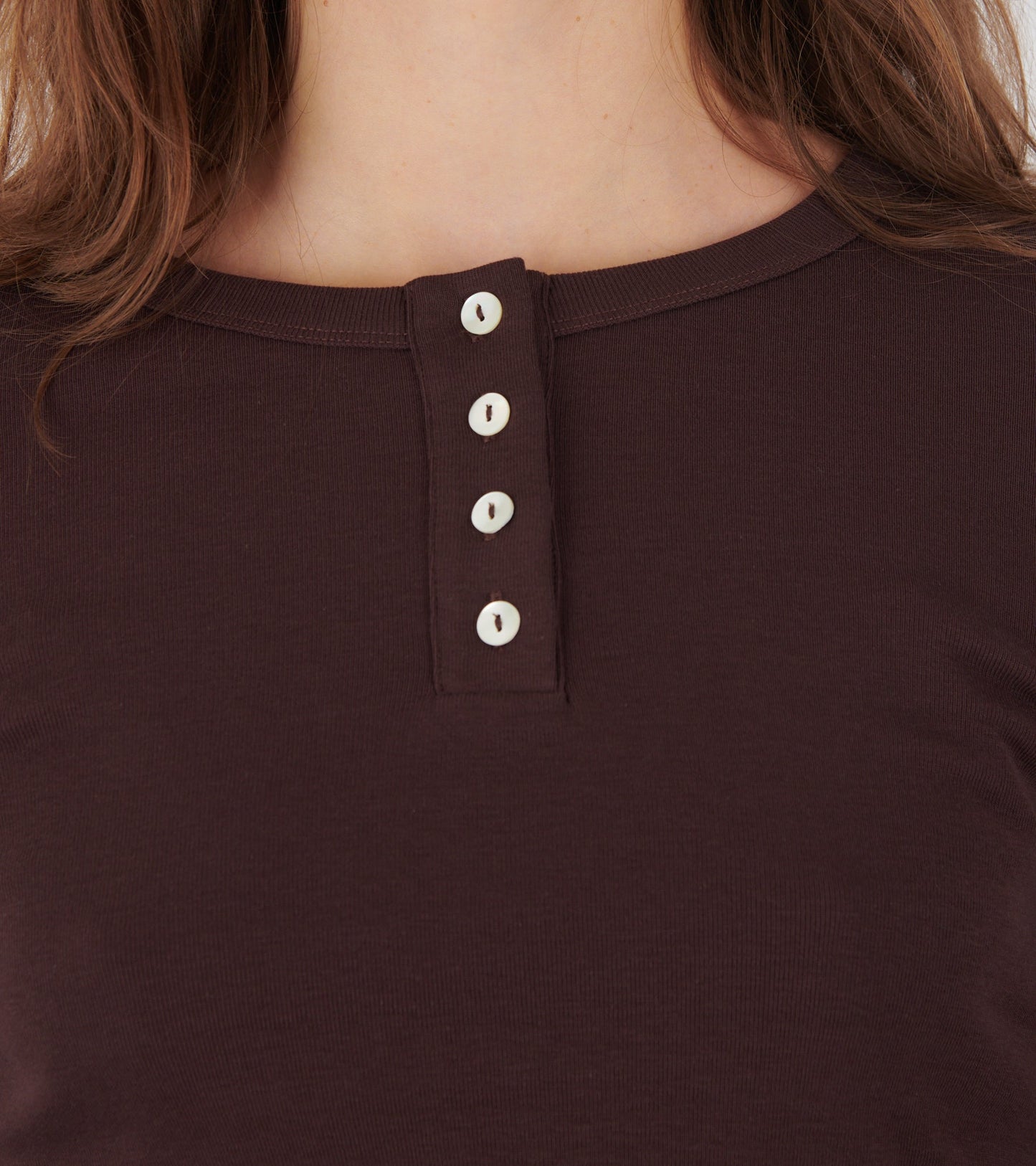 Jess Longsleeve Choco Plum