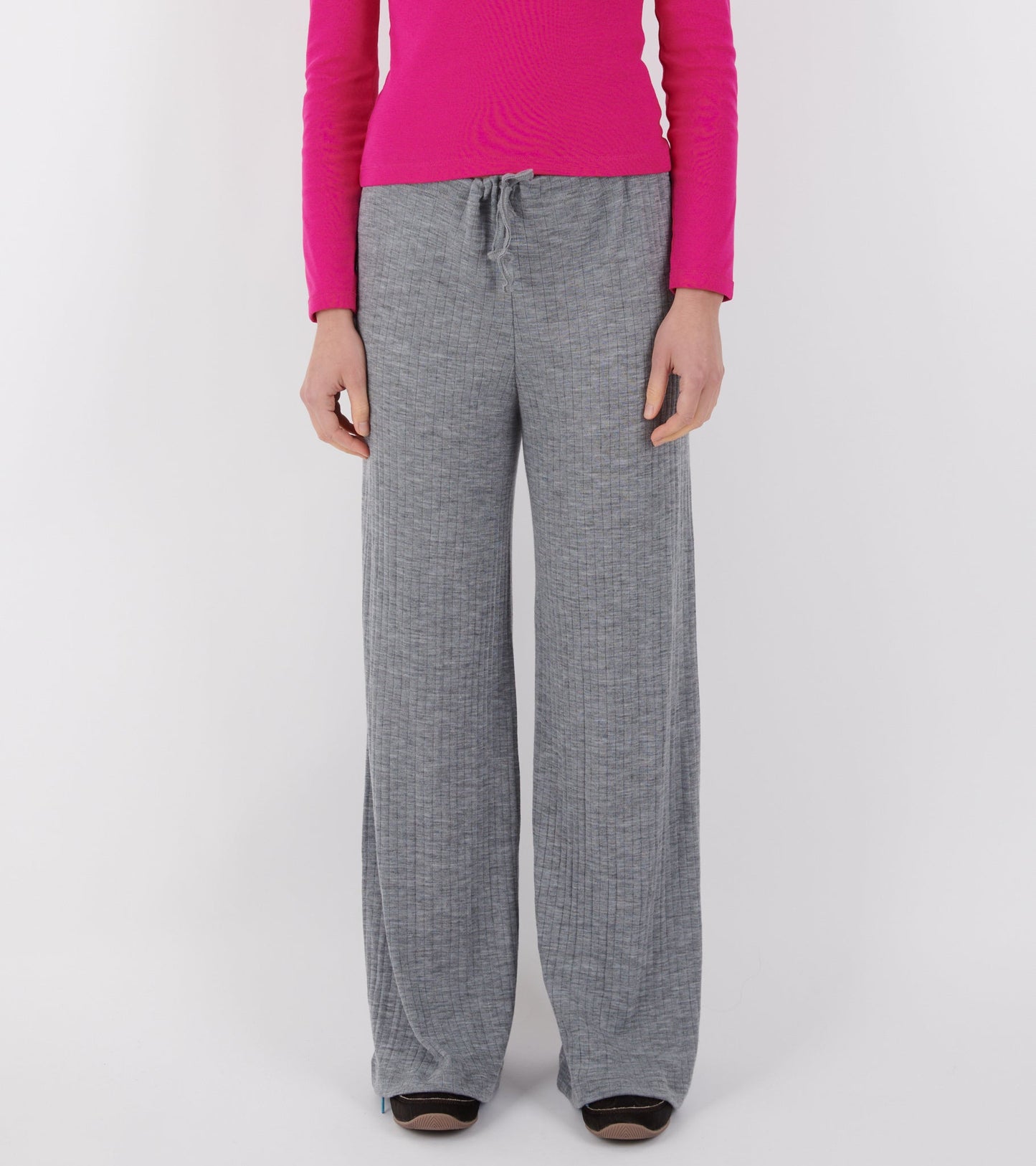 Nova Pants Wool Grey Melange
