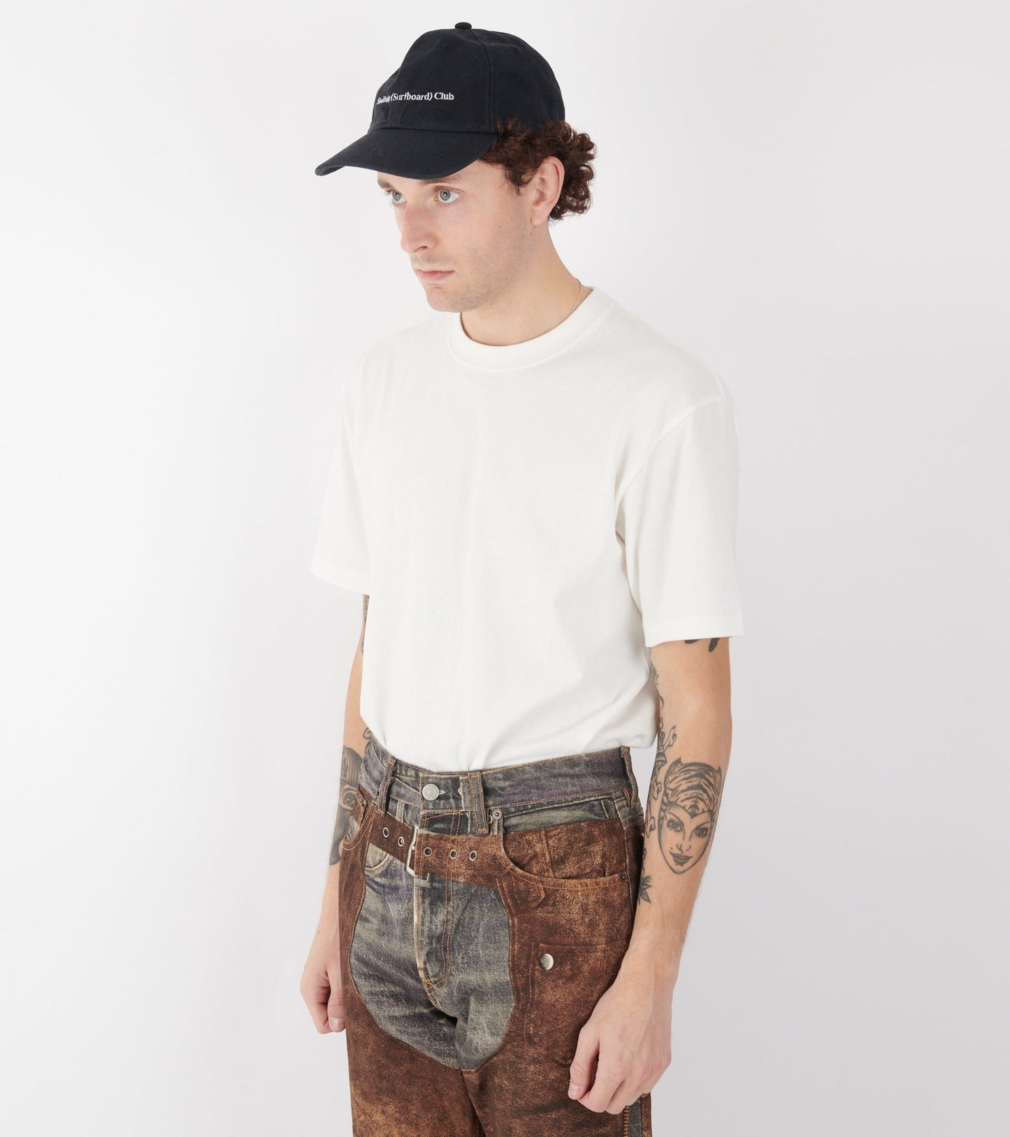 Embroidered Logo Cap Black