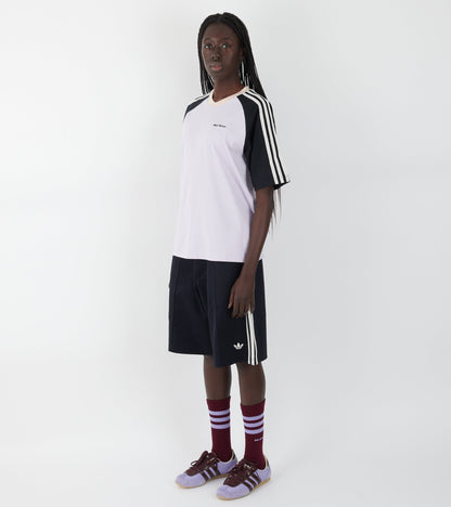 WB Cali Tee Purple Tint/Black