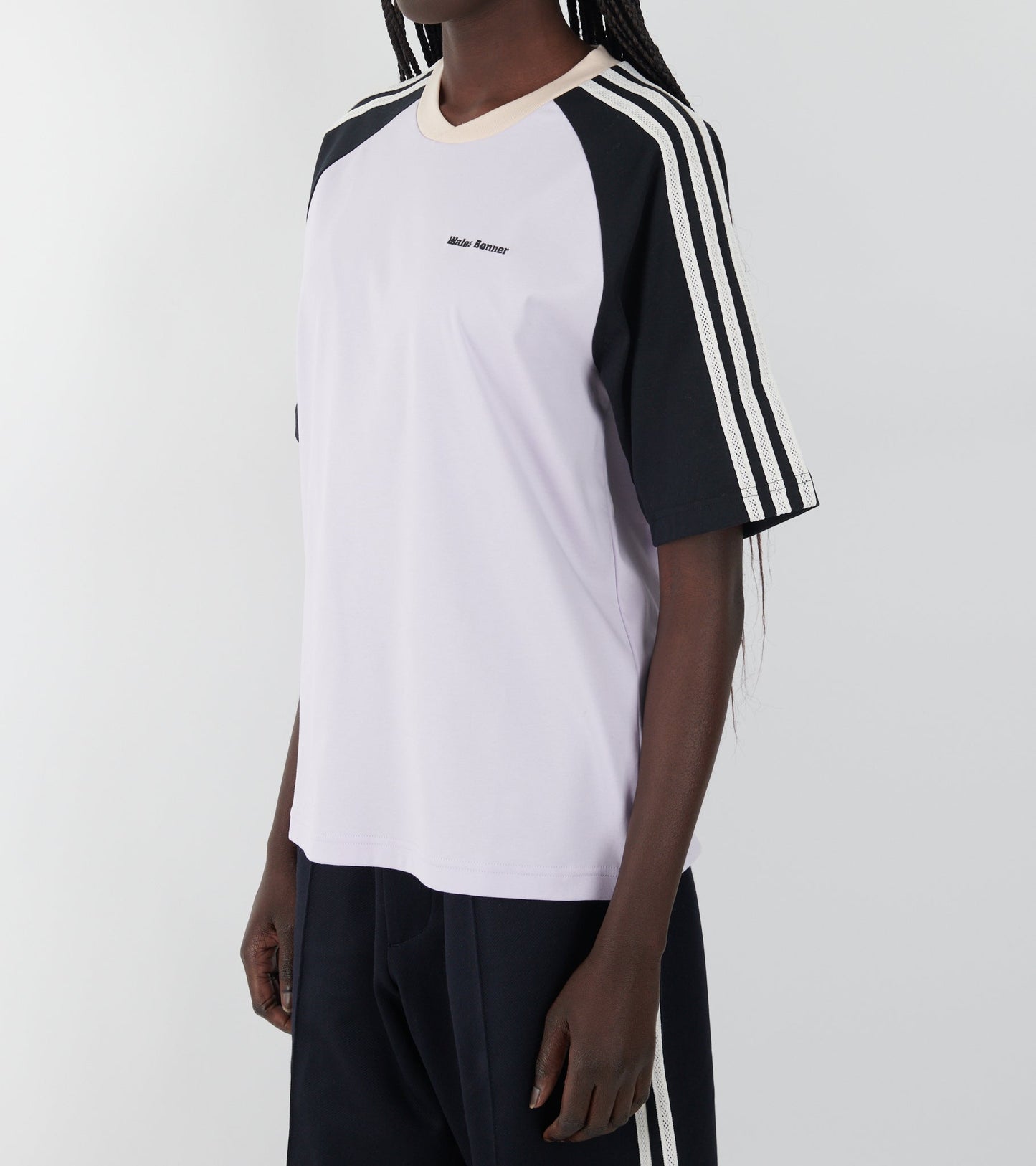 WB Cali Tee Purple Tint/Black