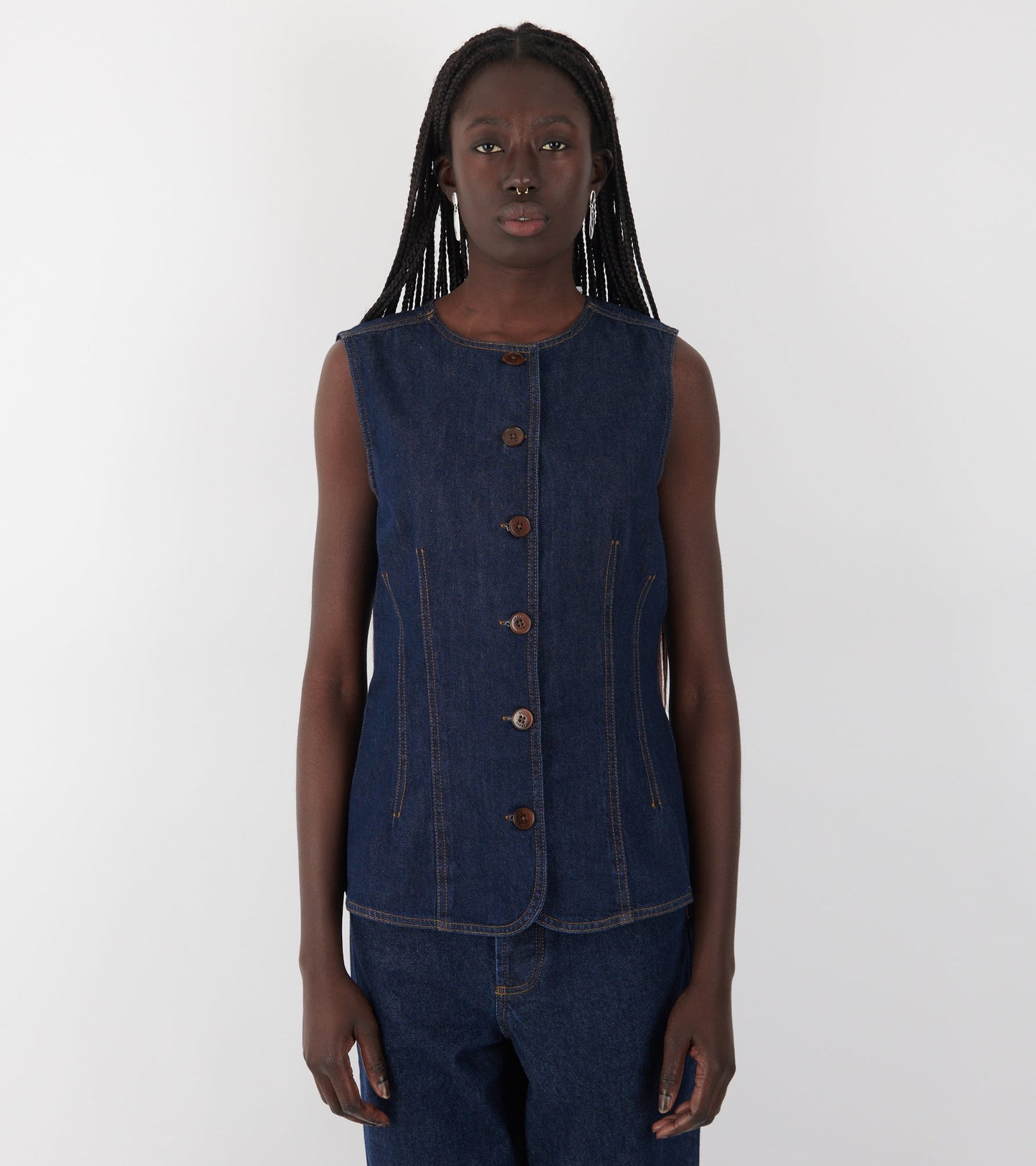 Tammy Vest Indigo Blue