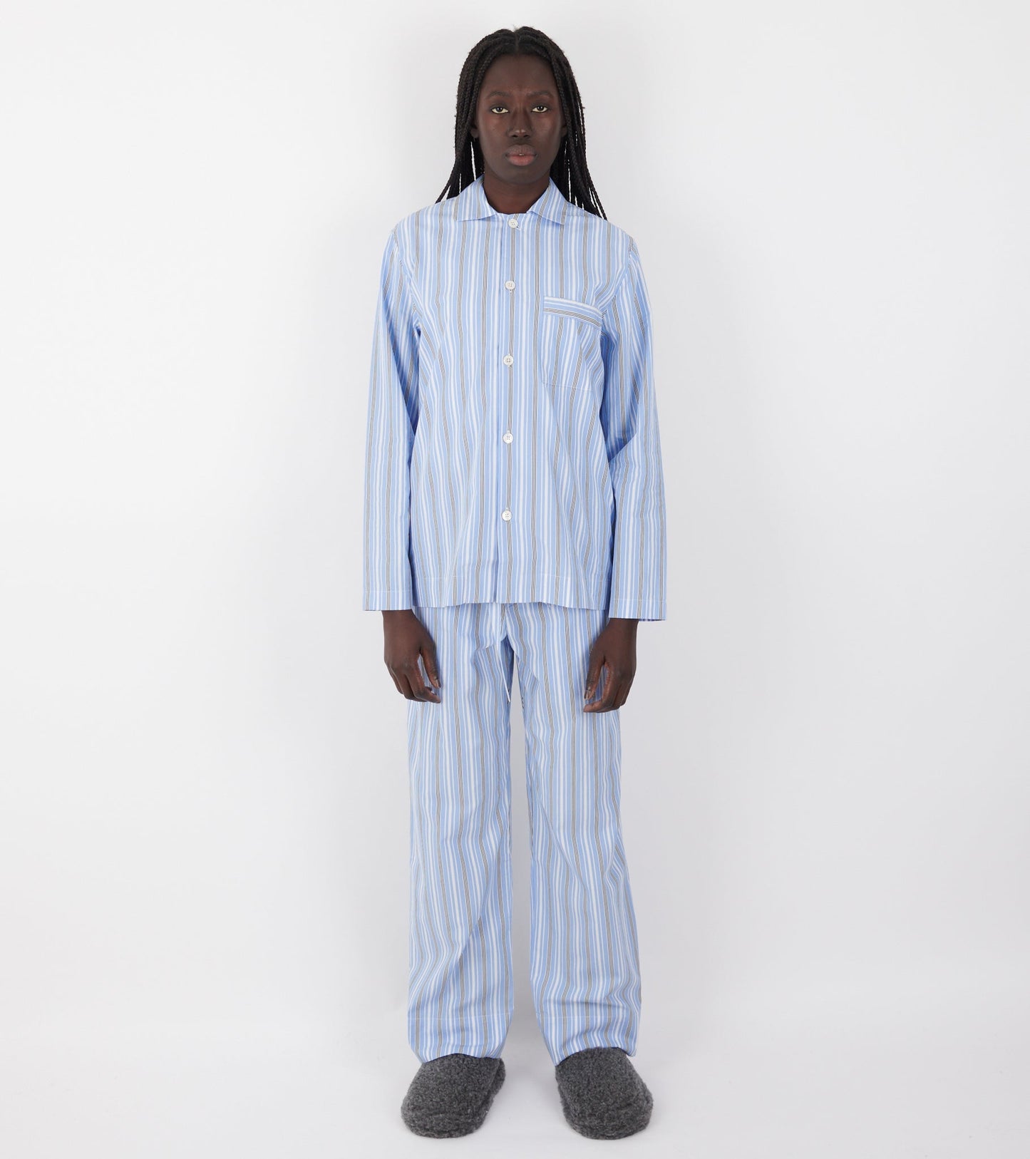 Pyjamas Shirt Stave Stripes