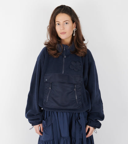 Bastian Fleece Jacket Navy
