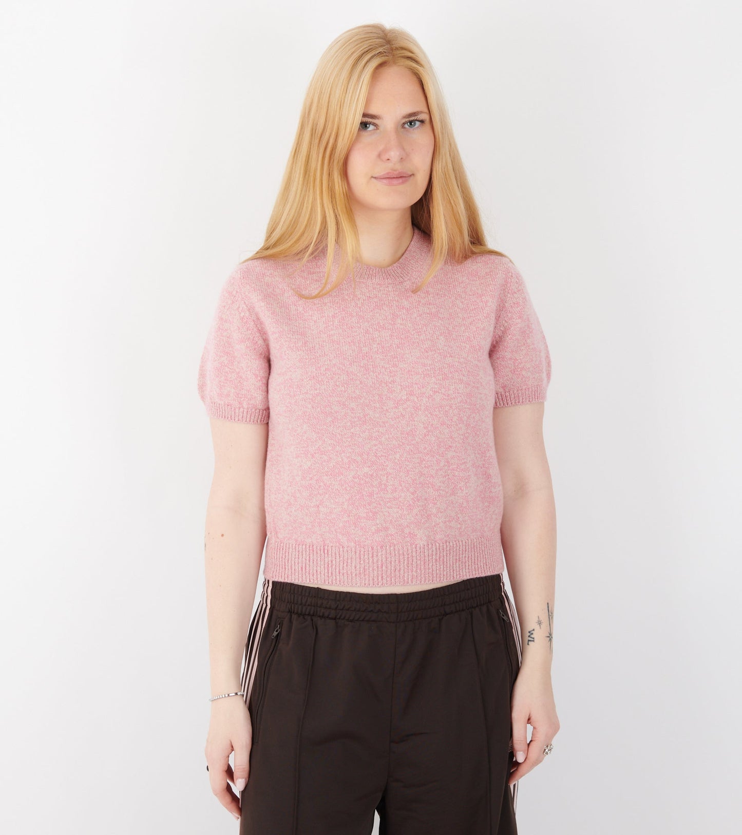 Wicklow T-shirt Pink/Nymph/Oatmeal