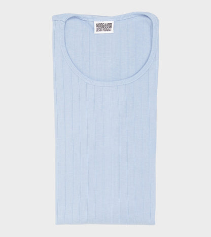101 Rib Solid Colour Powder Blue