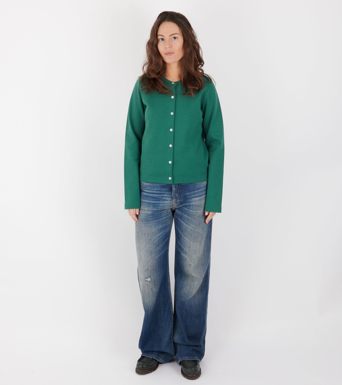 Poppy Cardigan Evergreen