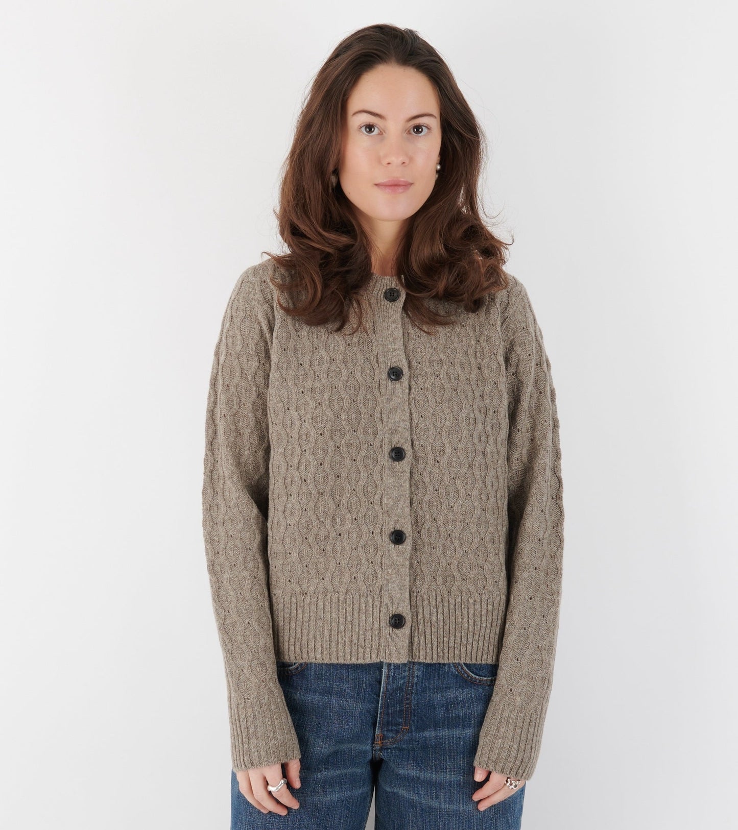 Dipti Cardigan Pure Soil