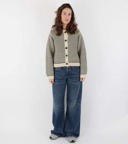 Shiva Cardigan Mix Black Navy