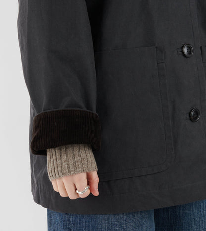 Jamie Jacket Ripstop Oilskin Antracite