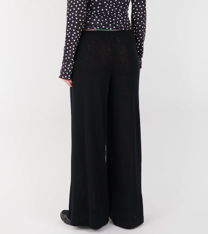 Nova Pants Wool Black