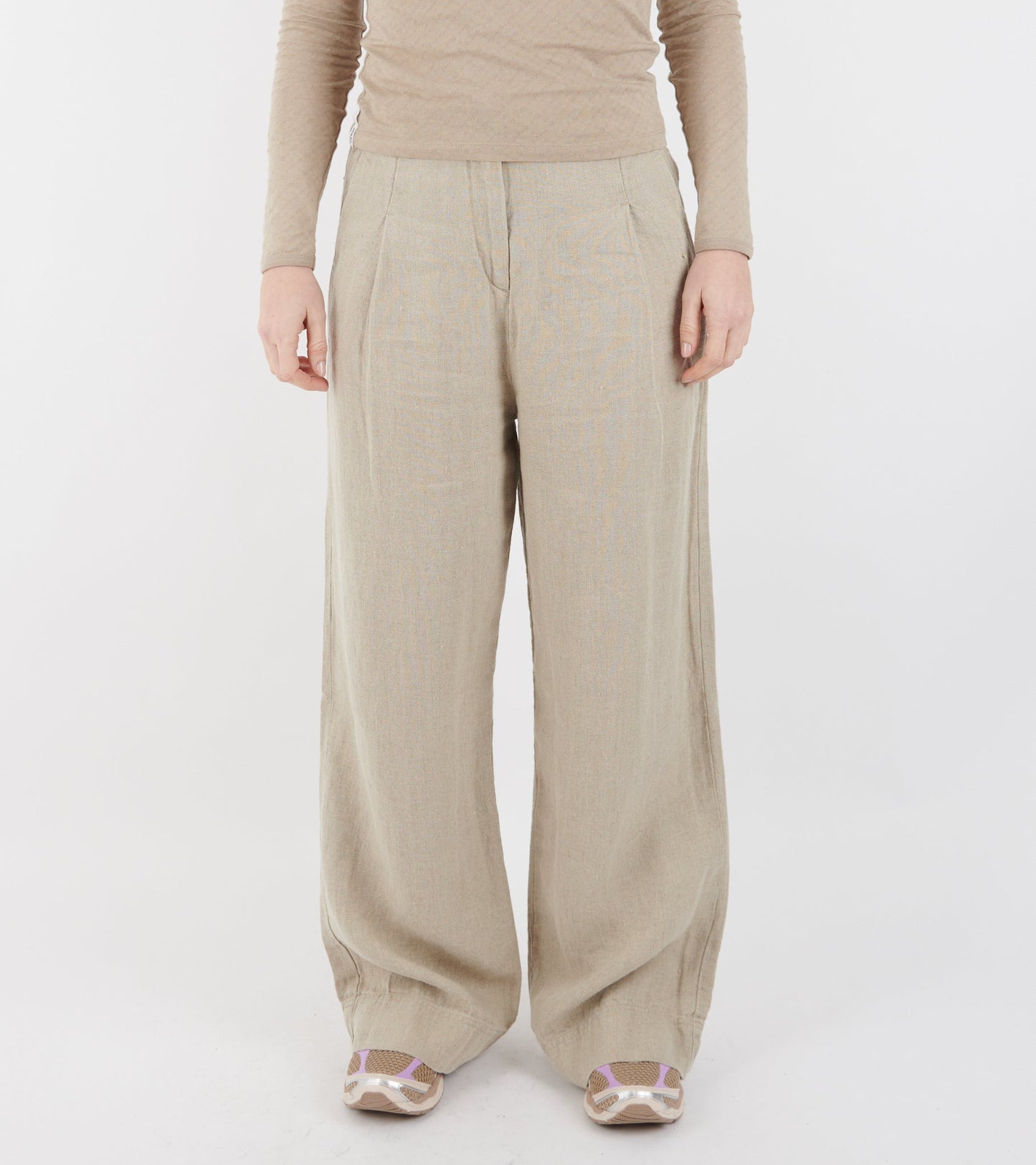 Willy Pant Heavy Linen Pure Natural