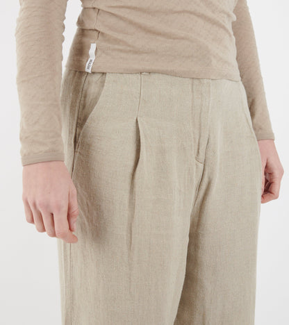 Willy Pant Heavy Linen Pure Natural