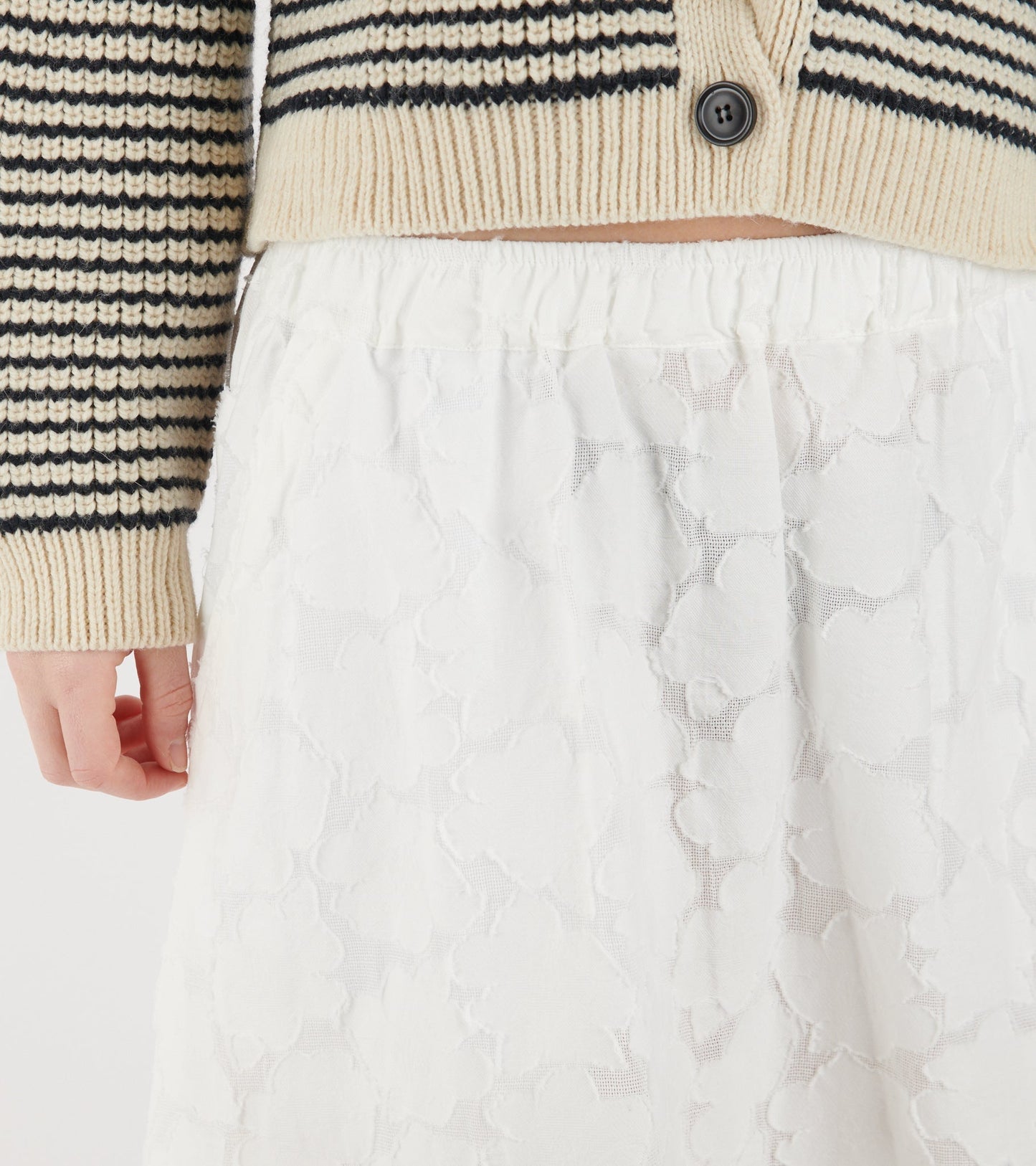 Skirt Laceflower White