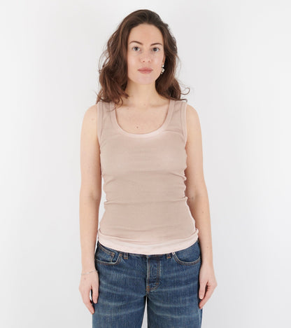 Lua Tank Top Light Pink/Sand