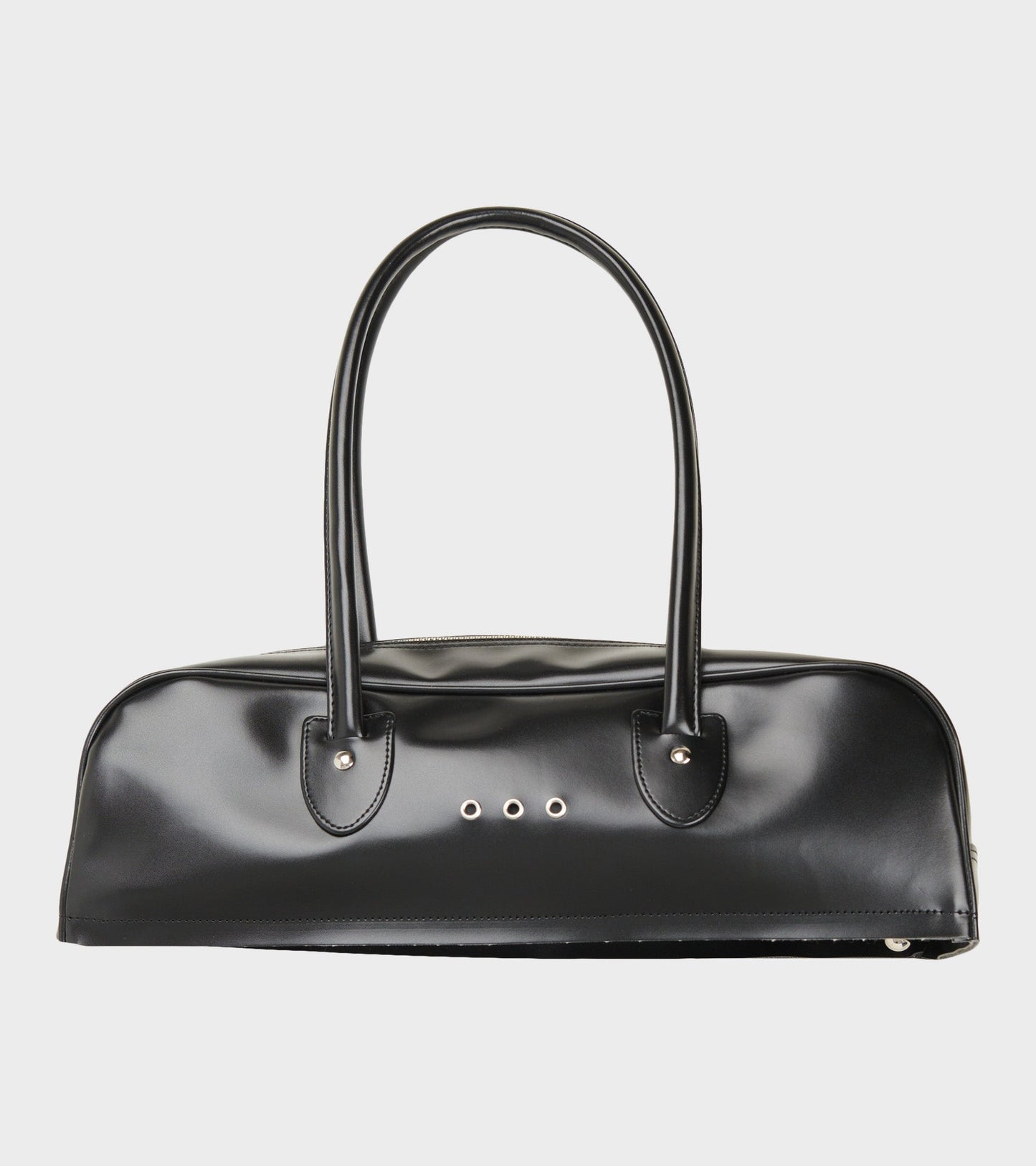 Large Bowler Shoulder Bag Black