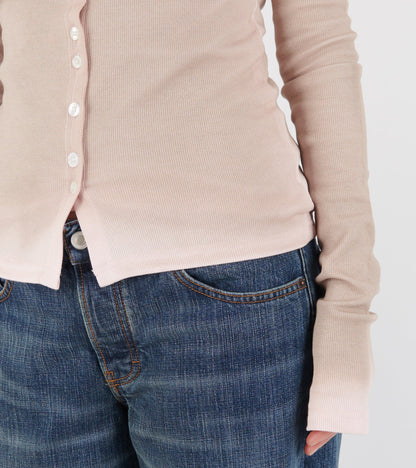 Matilda Cardigan Light Pink/Sand