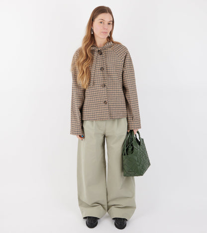 Marie Jacket Brown Check