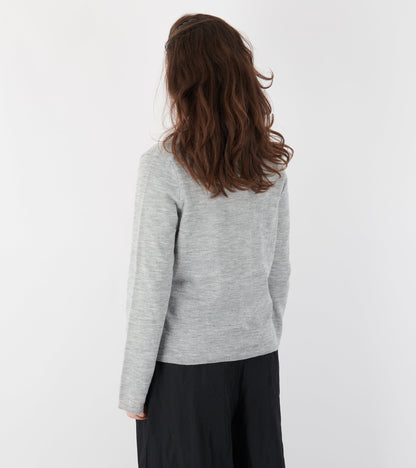 Strawberry Logo Knit Grey