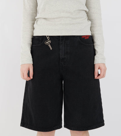 Heart On, Hard On Shorts Off-black