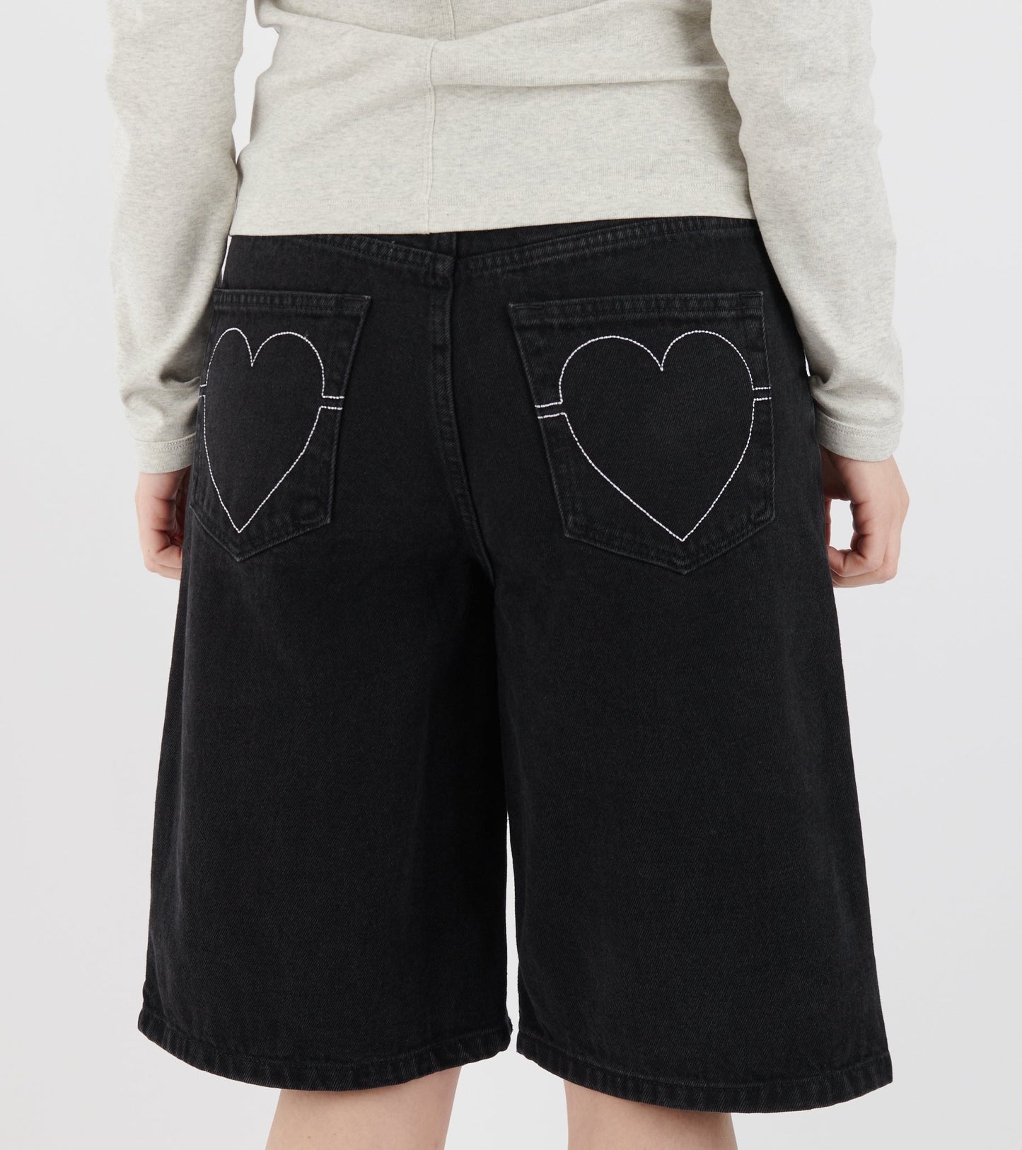 Heart On, Hard On Shorts Off-black